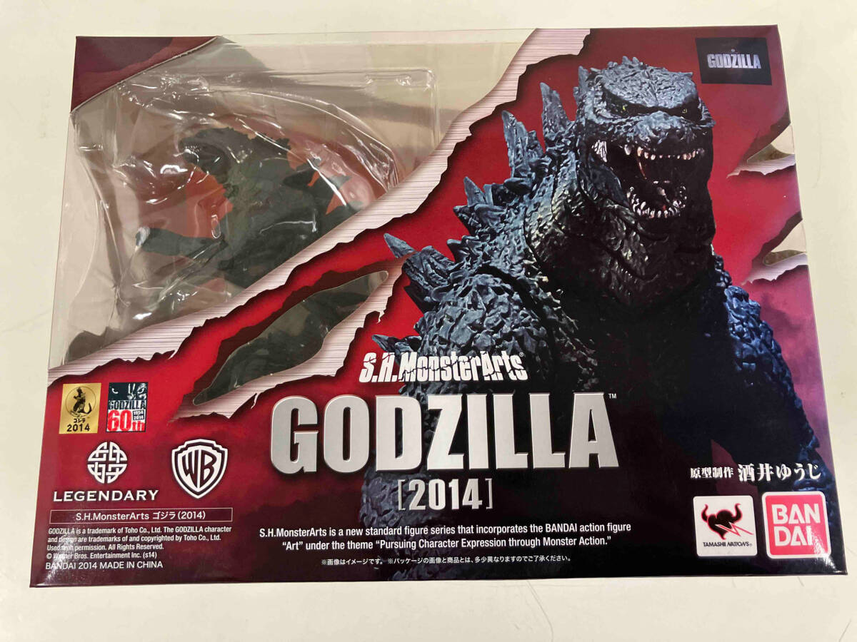 【スーパーセール】 S.H.MonsterArts ゴジラ 2014 ゴジラ フィギュア ゴジラ
