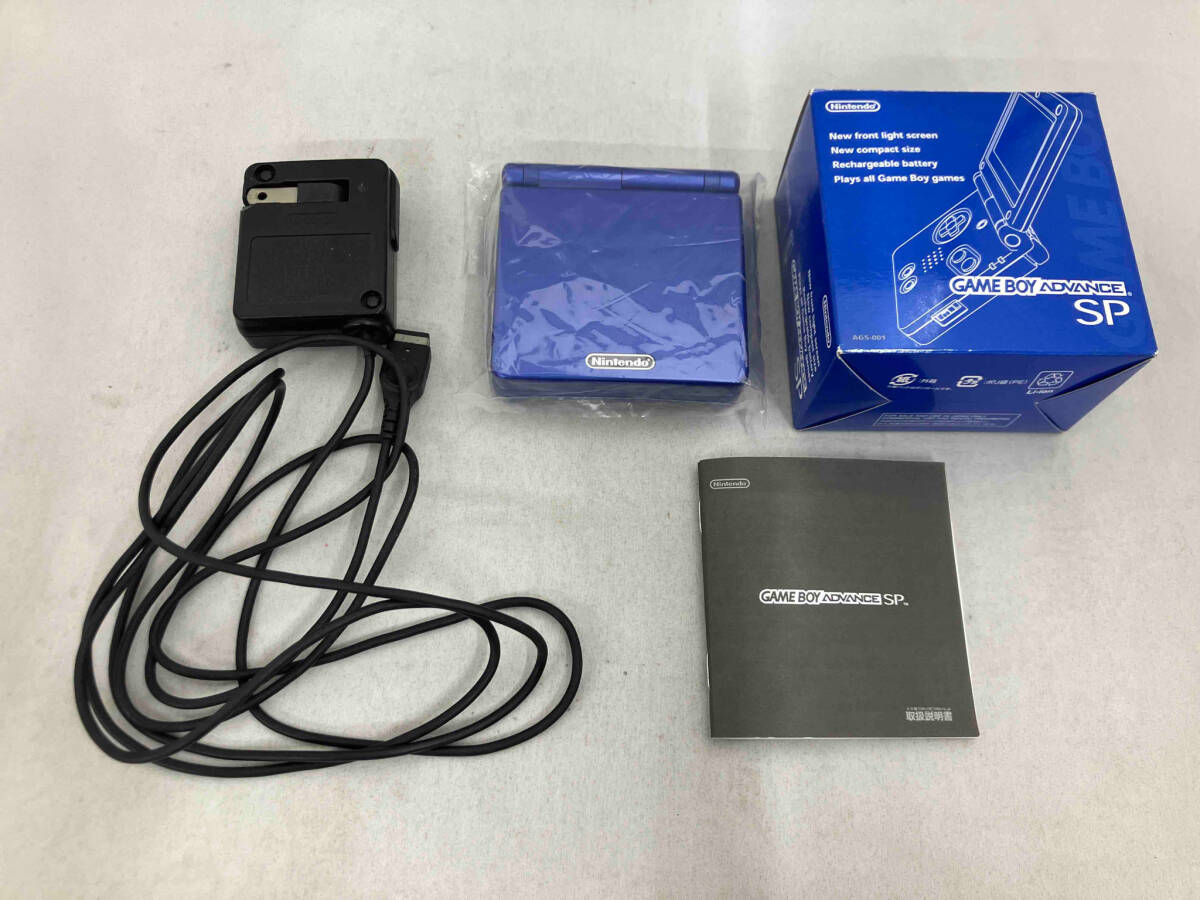  beautiful goods Game Boy Advance SP blue AGS-001 operation verification settled 
