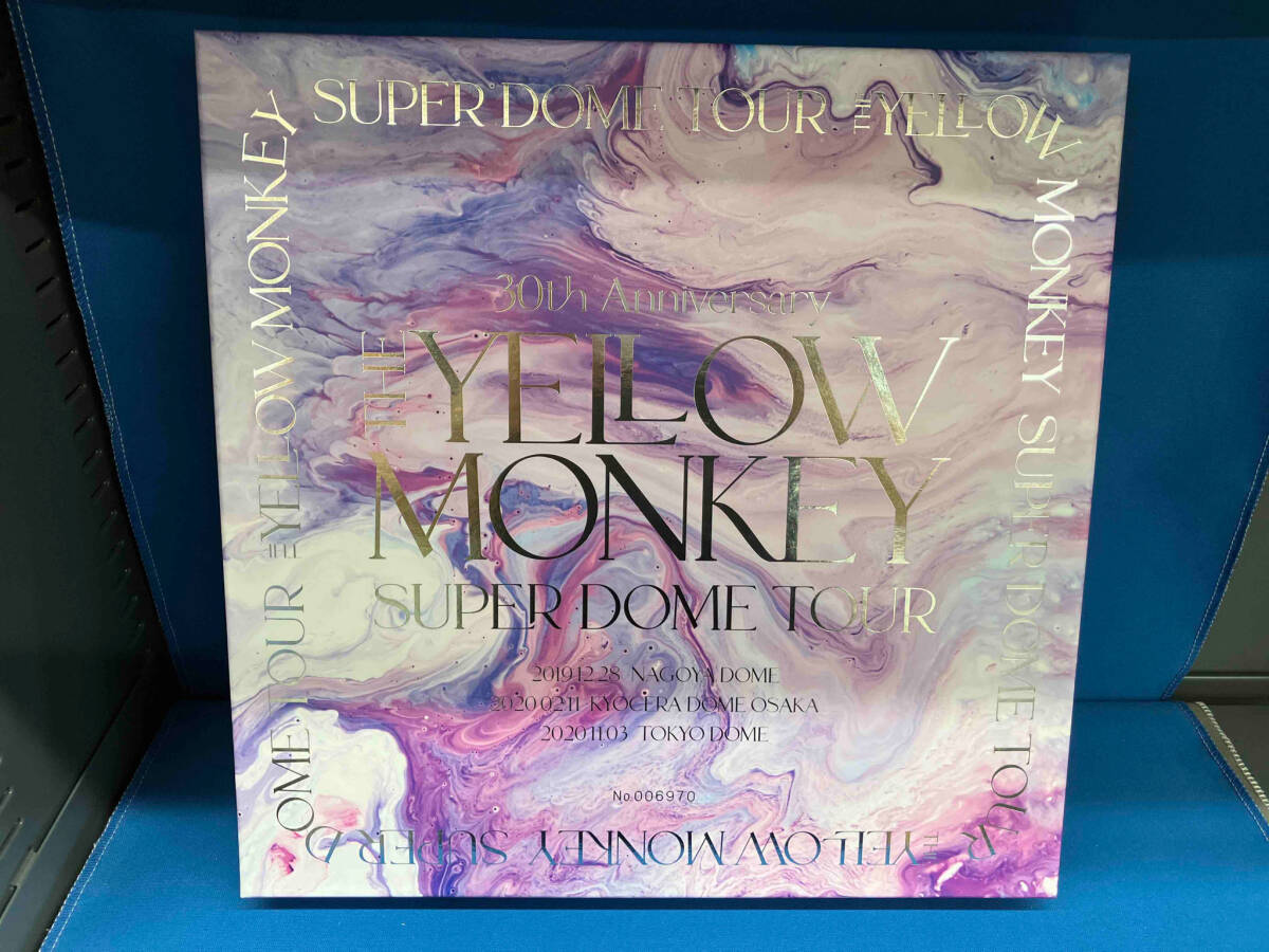 1円スタート 30th Anniversary THE YELLOW MONKEY SUPER DOME TOUR BOX(完全生産限定版 LPサイズBOX)(3Blu-rayDisc+カセット+ハンドタオル)_画像1