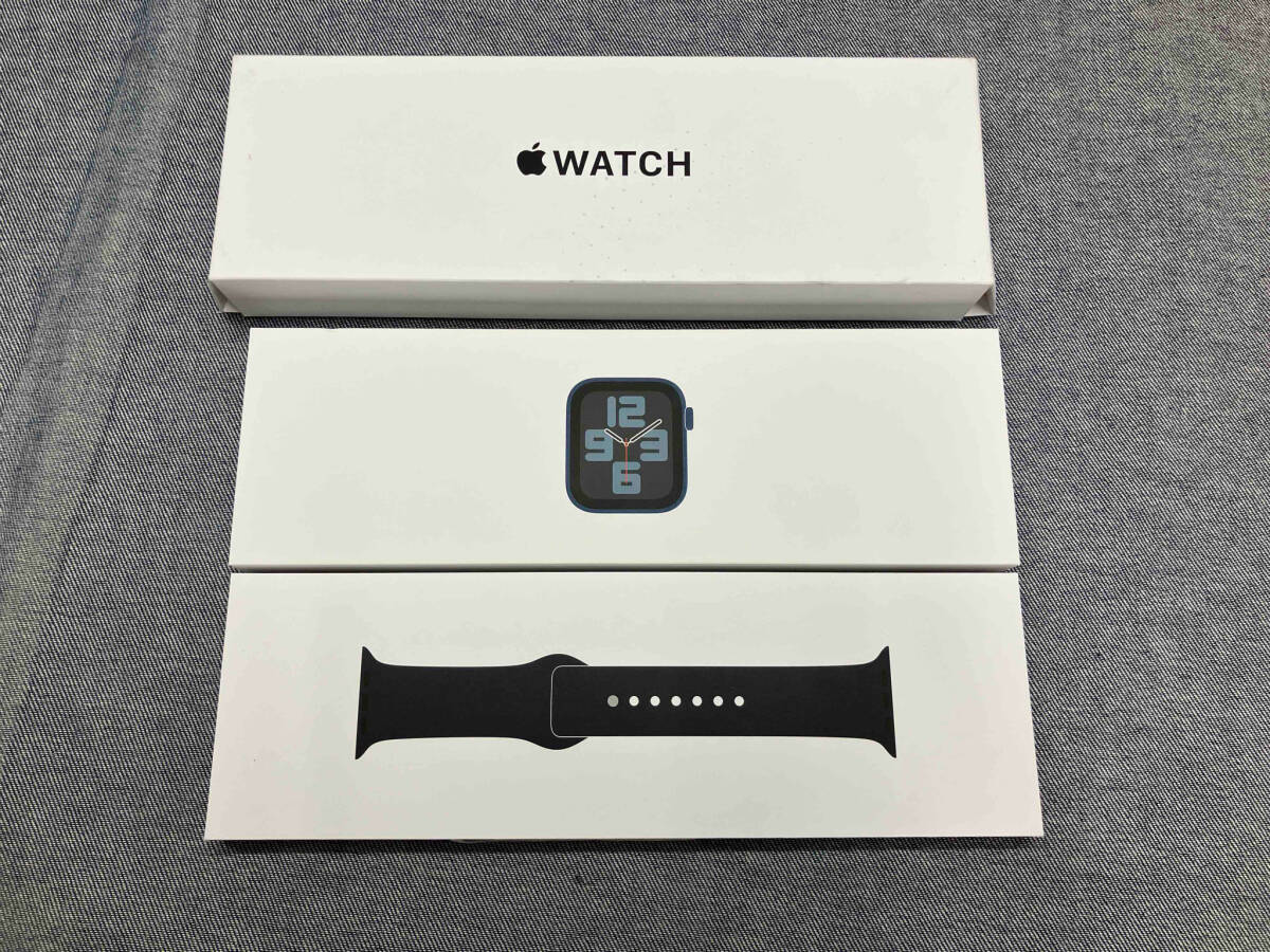[1 jpy start ]Apple MRE93J/A SE Gen2 44MM GPS model Apple watch (δ.21-06-02)