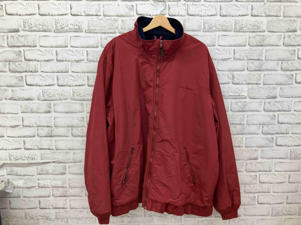 売れ筋がひ贈り物! L.L.Bean エルエルビーン 店舗受取可 ブラウン レッド ナイロン フリース 男性用