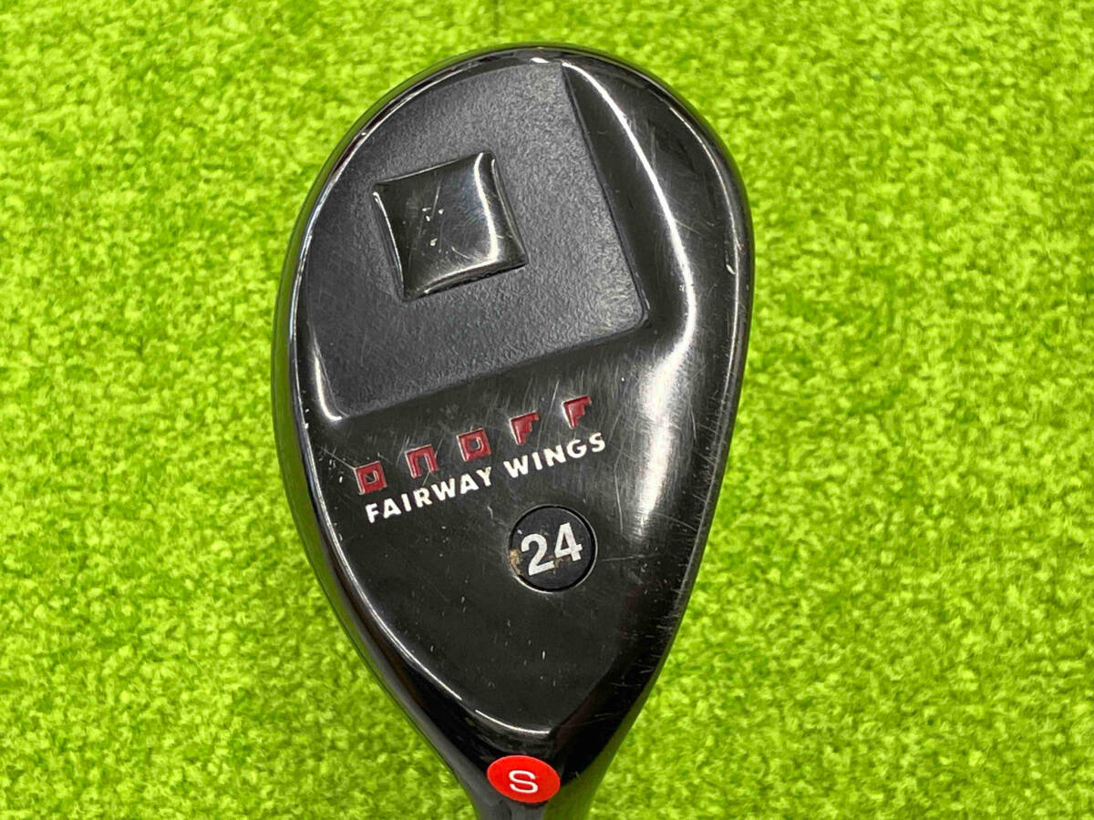 【はこぽす対応商品】 2014 WINGS FAIRWAY ONOFF グローブライド ユーティリティ24° 付属品なし ヘッドカバーなし フレックスS TOUR105 MODUS3 N.S.PRO その他