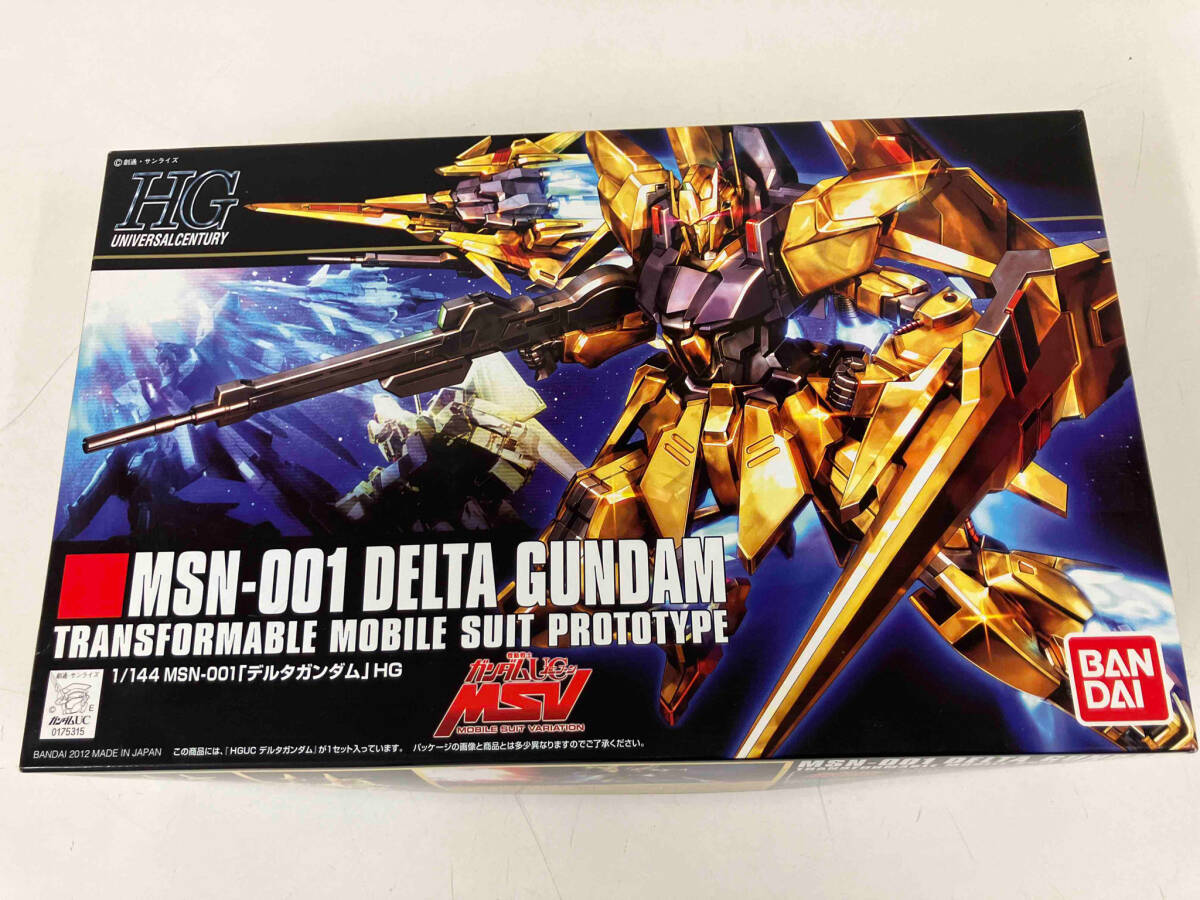 プラモデル バンダイ 1/144 MSN-001 デルタガンダム HGUC 「機動戦士ガンダムUC」
