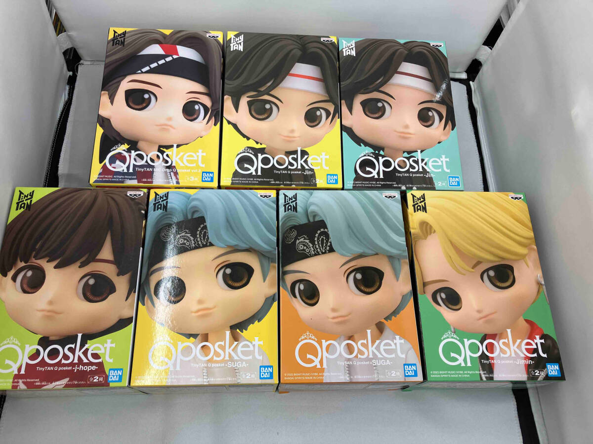 在庫一掃BTS TinyTAN Q 頼もしく posket Bカラー 全7種セット◇ 在庫一掃BTS TinyTAN Q 頼もしく posket Bカラー 全7種セット◇