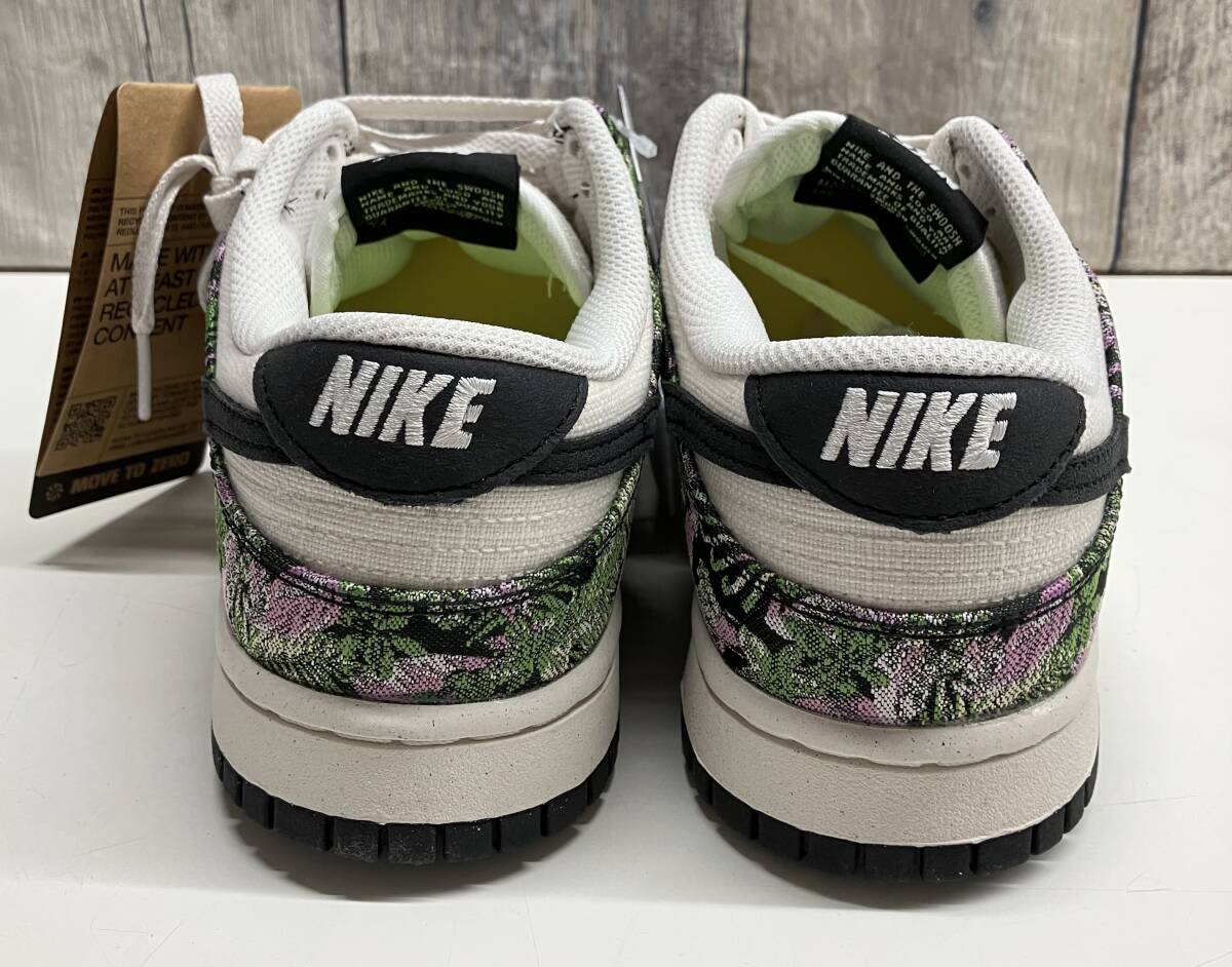 NIKE /ナイキ/WMNS DUNK LOW Next Nature Floral Tapestry /27cm/スニーカー_画像5