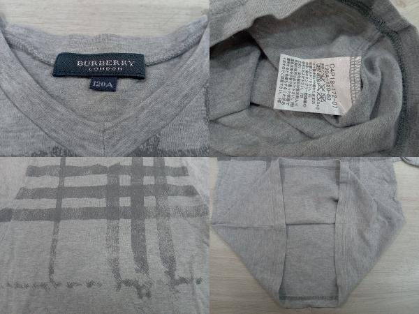  summer through year BURBERRY LONDON Burberry London set sale T-shirt outer tank top short sleeves long sleeve 6 point set noba check 110~120cm