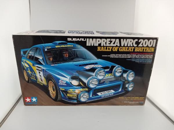 プラモデル タミヤ スバル インプレッサ WRC 2001 ラリー・オブ・グレートブリテン 1/24 スポーツカーシリーズ No.250の画像1