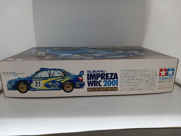 プラモデル タミヤ スバル インプレッサ WRC 2001 ラリー・オブ・グレートブリテン 1/24 スポーツカーシリーズ No.250の画像2