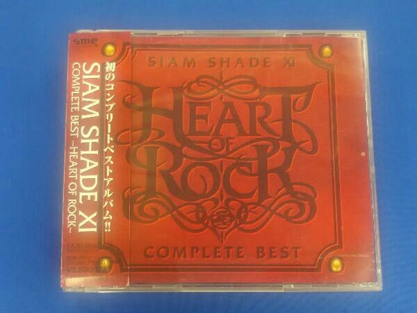 帯あり SIAM SHADE CD SIAM SHADE XI COMPLETE BEST~HEART OF ROCK~(DVD付)の画像1