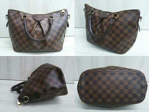 LOUIS VUITTON ルイヴィトン ダミエ シエナPM RI1138 N41545 2wayバッグ ブランドバッグ_画像2