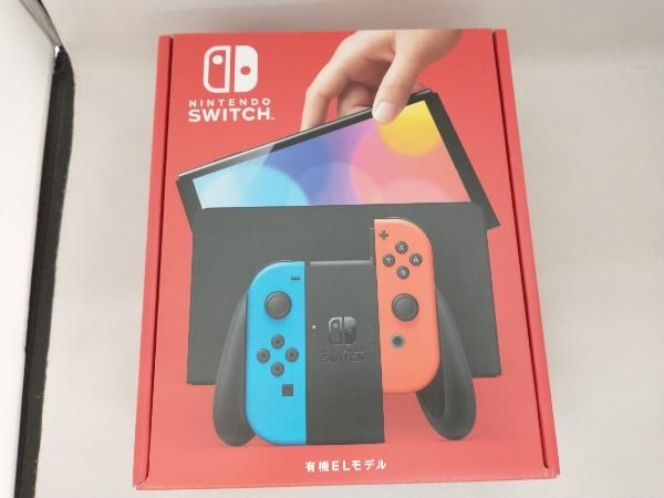 Nintendo Switch(有機ELモデル) Joy-Con(L)ネオンブルー/(R)ネオンレッド(HEGSKABAA)