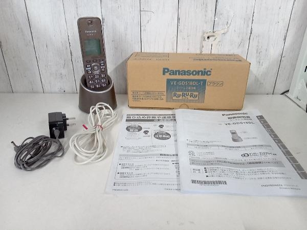 Panasonic コードレス電話機 VE-GDS18DL-T_画像1