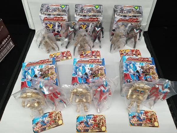 【冬バーゲン★】 新版 【内袋未開封】ソフビヒーローVS ウルトラマン対決セット その他