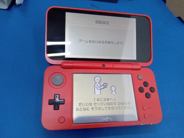 本体にスレキズあり Newニンテンドー2DS LL モンスターボールエディション(JANSKCAA)_画像2