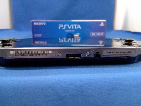本体画面ヤケあり PlayStation Vita 3G/Wi-Fiモデル:クリスタル・ブラック(PCH1100AB01)の画像5