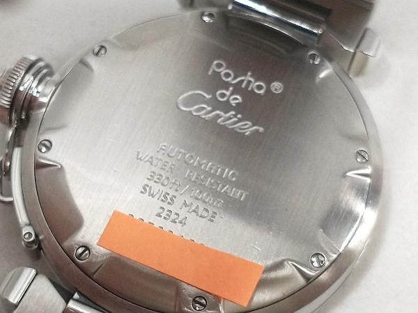 Cartier Cartier Pacha C QVG4G9W31043M7 CC788*** self-winding watch clock URT2024 year 4 month OH abrasive store receipt possible 