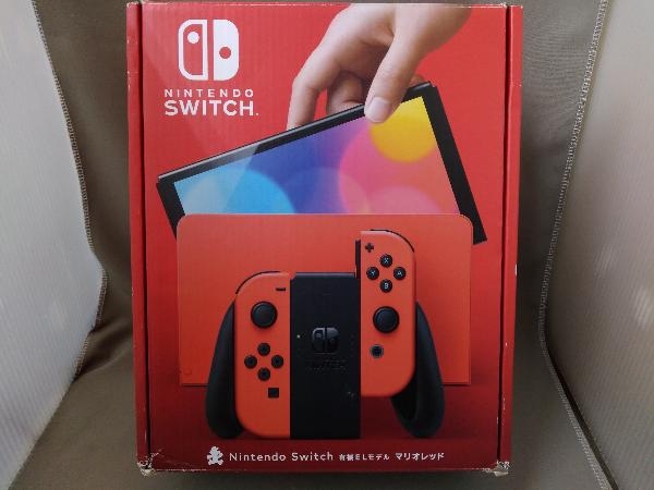 『5年保証』 ニンテンドースイッチ/Nintendo Switch本体【有機ELモデル】《マリオレッド》(HEGSRAAAA) ニンテンドースイッチ本体