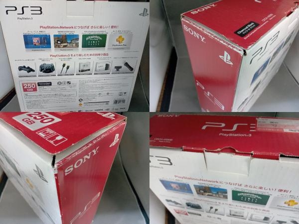 付属品欠品 動作未確認 PlayStation3:チャコール・ブラック(250GB)(CECH4000B)の画像9