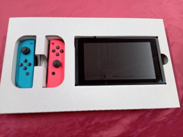 動作確認済 Nintendo Switch Joy-Con(L) ネオンブルー/(R) ネオンレッド(HACSKABAA)の画像4