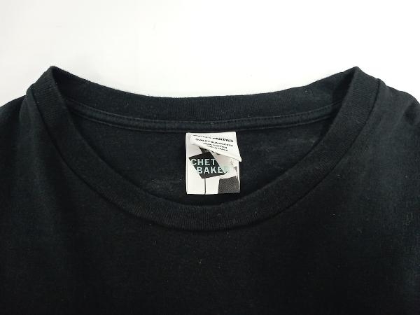 Tシャツ/ロンT ブラック WACKO MARIA ワコマリア CHET BAKER チェットベイカー 半袖Tシャツ Sサイズ_画像3