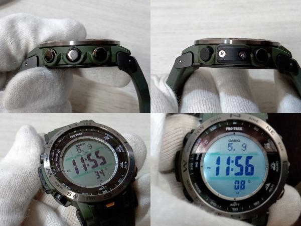 【カーキ】CASIO／PROTREK／PRW-30Y-3JF／カーキ／デジタル／電波ソーラー／腕時計_画像6