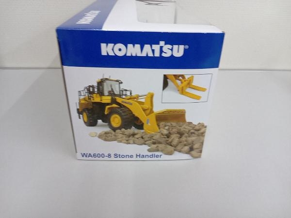 UNIVERSAL HOBBIES 1/50scale KOMATSU WA600-8 ストーン ハンドラー + ニューバケット Yellow/Black ＵＮＩＶＥＲＳＡＬ　ＨＯＢＢＩＥＳ_画像4