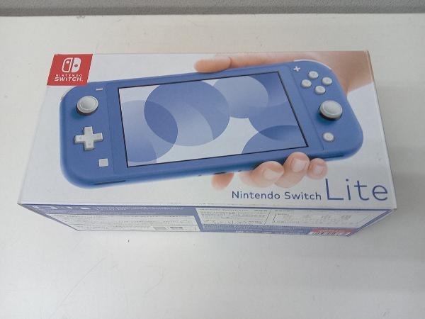 ジャンク 動作確認済 本体目立つキズ ACアダプタータバコ臭あり Nintendo Switch Lite:ブルー(HDHSBBZAA)の画像1