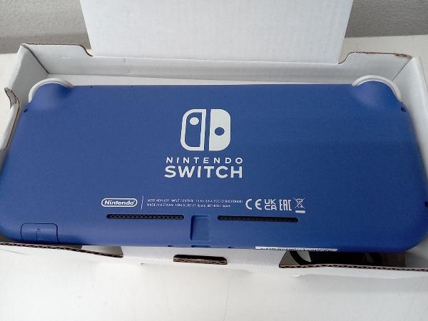 ジャンク 動作確認済 本体目立つキズ ACアダプタータバコ臭あり Nintendo Switch Lite:ブルー(HDHSBBZAA)の画像6