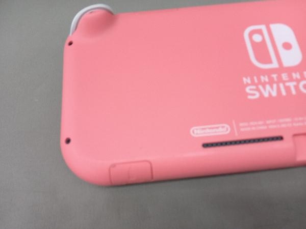 箱・説明書なし 付属品欠品 Nintendo Switch Lite コーラル(HDHSPAZAA)_画像5
