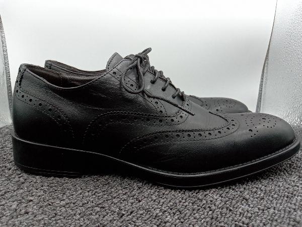 stefanorossi ステファノロッシ ウィングチップ レザーシューズ 革靴 サイズ25〜25.5cm ブラック 黒_画像4