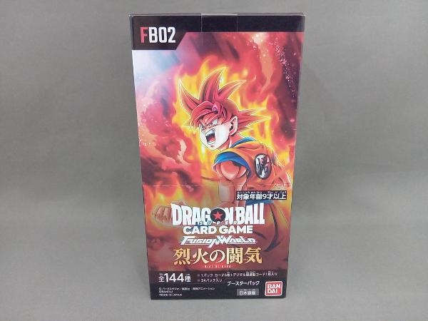 未開封 ドラゴンボール カードゲーム 烈火の闘気 フュージョンワールド 1BOX