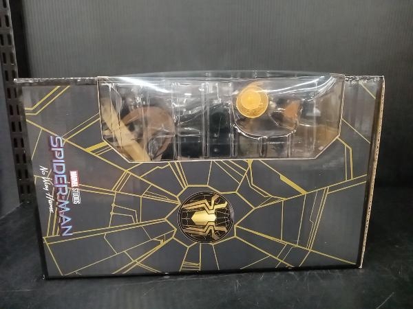 LAST. Человек-паук черный & Gold костюм Happy жребий MARVEL [ Человек-паук :no-* way * Home ] фигурка 
