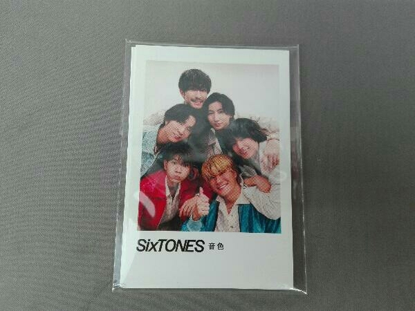 【未開封・特典付】SixTONES CD 音色(初回盤B)(DVD付)_画像5
