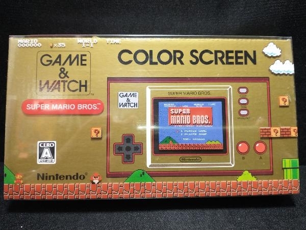 【1円スタート！】任天堂 GAME&WATCH ゲーム＆ウオッチ 本体　スーパーマリオブラザーズ_画像1