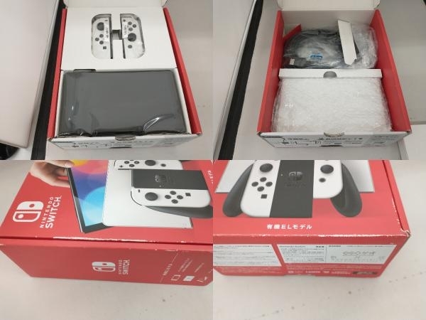 【1円出品】 Nintendo Switch(有機ELモデル) Joy-Con(L)/(R) ホワイト(HEGSKAAAA)_画像8