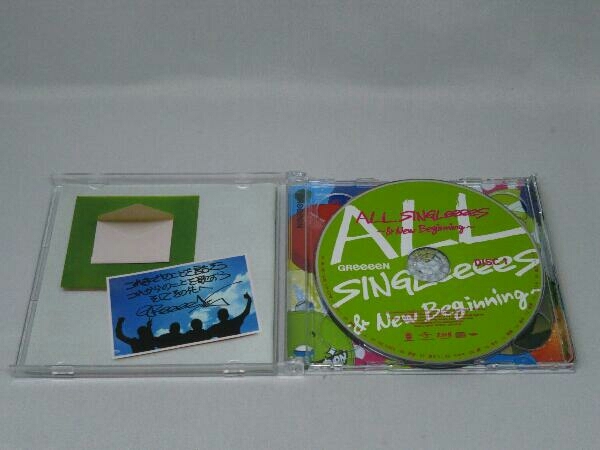 【CD】GReeeeN ALL SINGLeeeeS~&New Beginning~(通常盤)_画像3