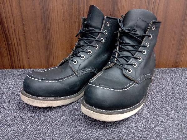 RED WING RED WING／レッドウィング／MOC TOE CLASSIC 9075／９インチ／27cm／ブラック／ワークブーツ_画像1