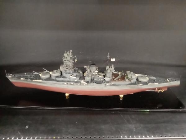 ジャンク 戦艦 旧 長門 アクリルケース付き 現状品_画像1