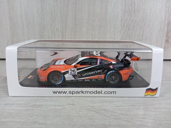 Spark model 1/43 Porsche 911 GT3 Cup No.25 Porsche Carrera Cup Germany Champion 2021 Larry ten Voorde スパーク_画像1
