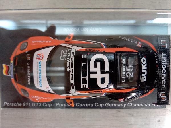 Spark model 1/43 Porsche 911 GT3 Cup No.25 Porsche Carrera Cup Germany Champion 2021 Larry ten Voorde スパーク_画像7