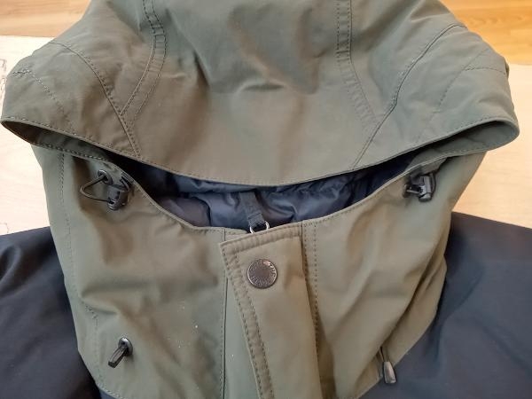 THE NORTH FACE ザノースフェイス ジャケット ND92237 MOUNTAIN DOWN JACKET ダウンジャケット グリーン ブラック Lサイズ アウトドア_画像8