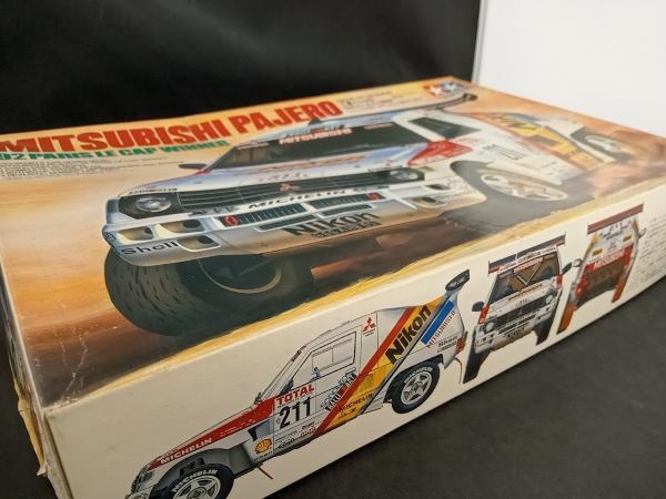 未組立品 プラモデル タミヤ 三菱 パジェロ 92年パリ~ルカップ優勝車 1/24 スポーツカーシリーズ No.121_画像4