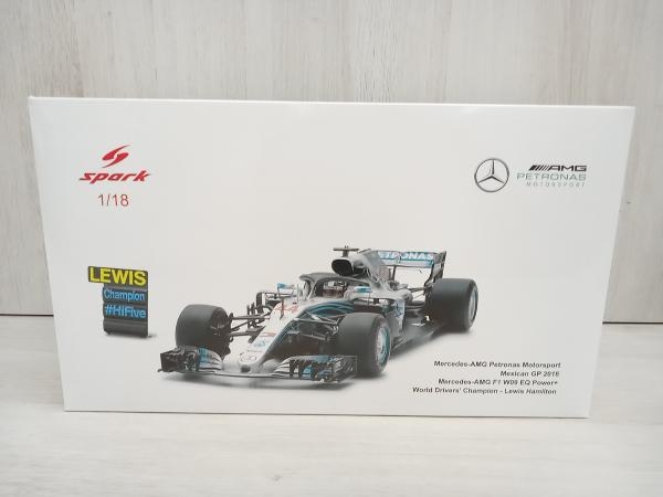 Spark model 1/18 Mercedes-AMG Petronas Motorsports #44 Mexican GP 2018(with Pit Board) Lewis Hamilton_画像1