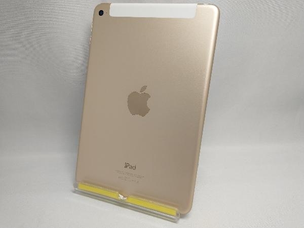 au 【SIMロックなし】MK782J/A iPad mini 4 Wi-Fi+Cellular 128GB ゴールド au_画像1