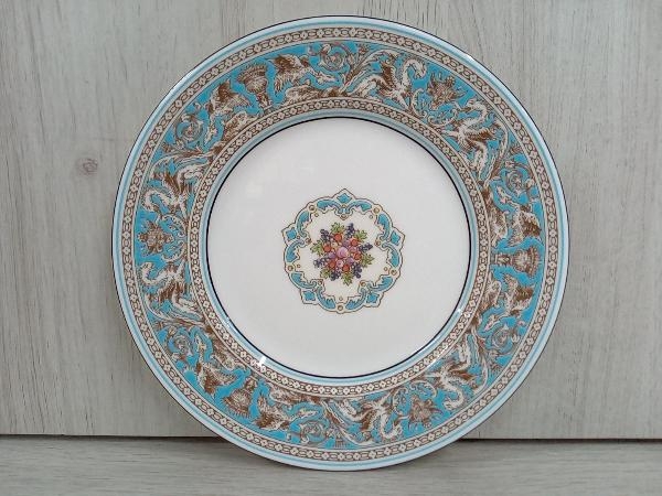 WEDGWOOD ウェッジウッド フロレンティーン ターコイズ プレート 6枚セット 皿 直径約17.5cm イギリス_画像4