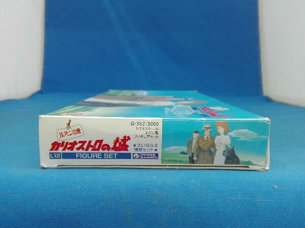 未使用品 グンゼ産業 プラモデル ルパン三世 カリオストロの城 さいなら Ⅱ情景セット 1/24スケール レジン製 フィギュアセット_画像4