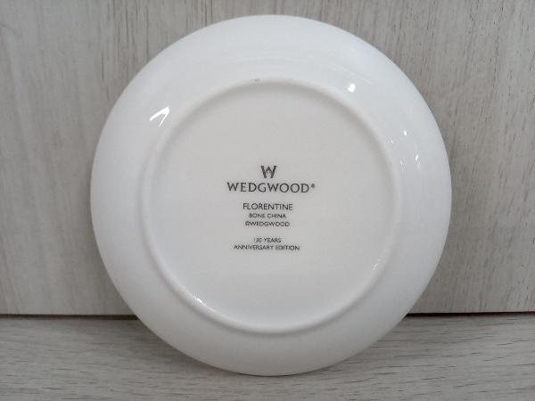 WEDGWOOD ウェッジウッド フロレンティーン ターコイズ プレート 6枚セット 食器 直径約10.5cm イギリス 箱無し_画像4