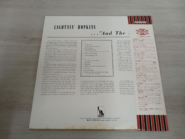 【LP】LIGHTNIN' HOPKINS ベスト・オブ・ライトニン・ホプキンス LLS70054_画像2