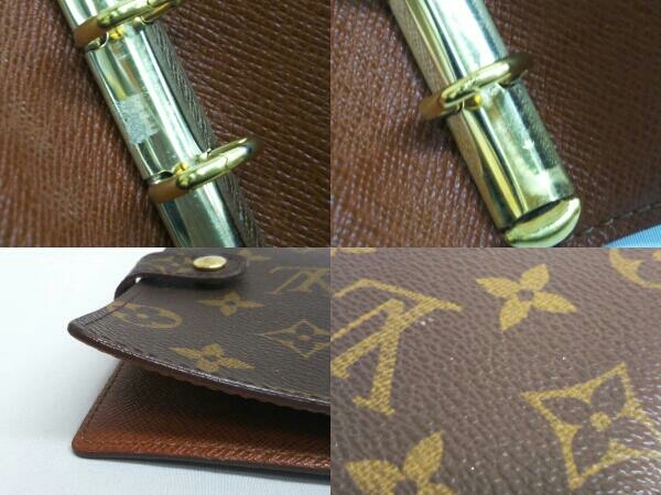 LOUIS VUITTON ルイヴィトン モノグラム アジェンダPM CA1909 R20005 手帳カバー ブランド小物_画像5