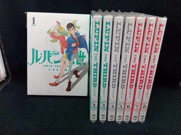 【※※※】[全8巻セット]ルパン三世 PART Ⅳ Vol.1~8(Blu-ray Disc) 店舗受取可_画像1